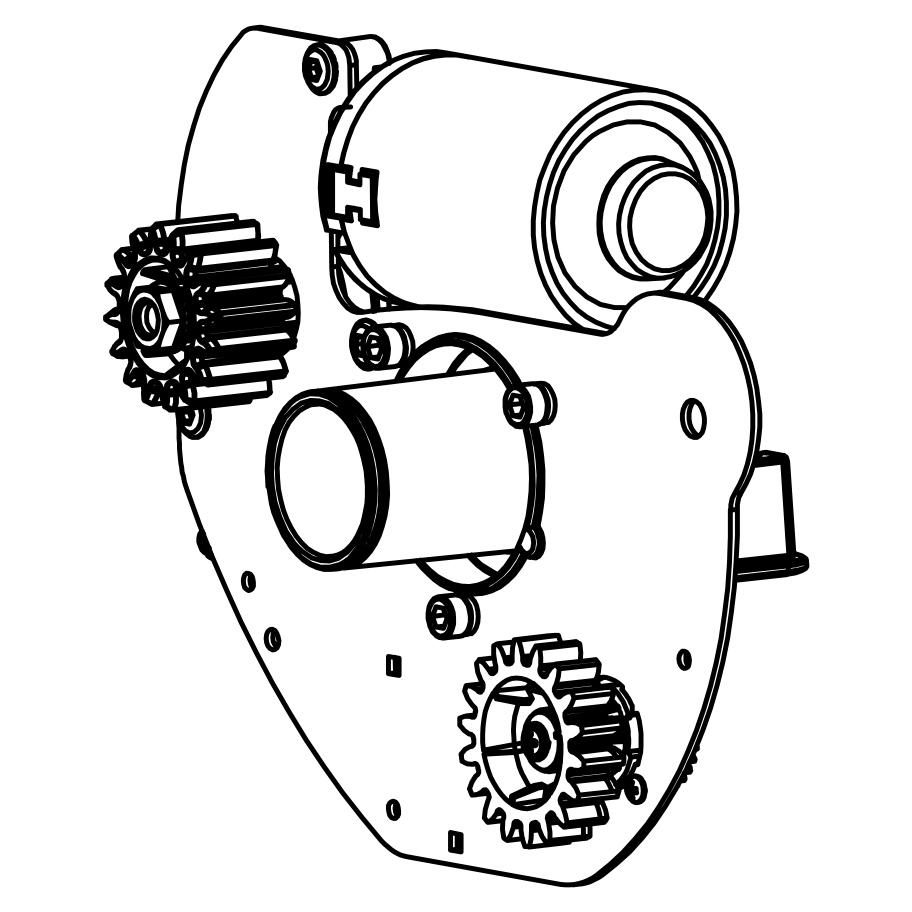 Genuine Merlin Motor Sub Assembly SilentDrive Essential (MR655MYQ) | Remote Pro